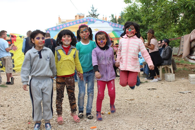 3al Autostrad; a Colorful rainbow Day When Yoga meets Humanity